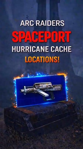 ARC Raiders Spaceport - 5 Hurricane Cache Locations | Bobcat Blueprint! #arcraiders