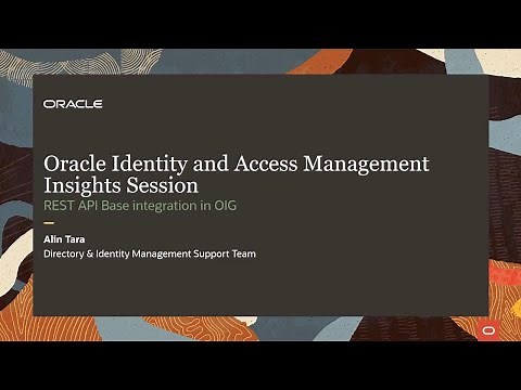 Working With the Rest API Interface in OIG