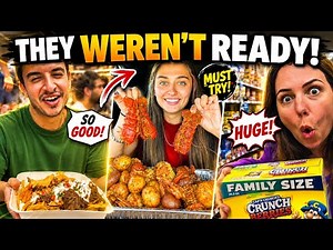 Foreigners Try American Food for the First Time... Their Reactions Are Priceless! 🇺🇸🍔