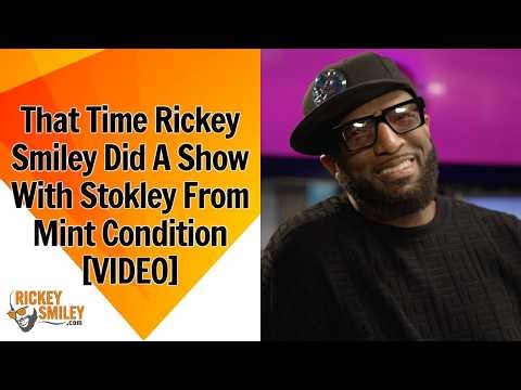 That Time Rickey Smiley Did A Show With Stokley From Mint Condition