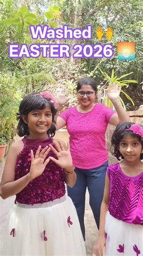 WASHED 🌊 Elevation Rhythm Dance Cover | Easter 2026 ✨ #Shorts #Washed