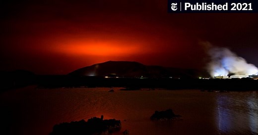 A Volcano Erupted in Iceland. Björk Was ‘Sooo Excited.’