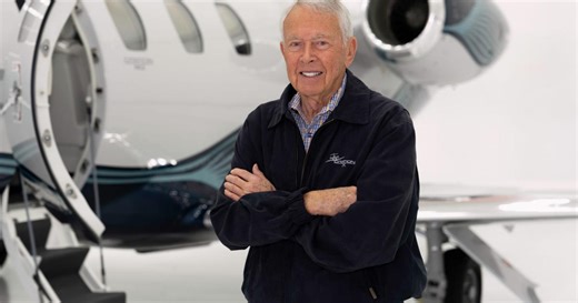 Wichita aviation legend Russ Meyer Jr. dies at 93