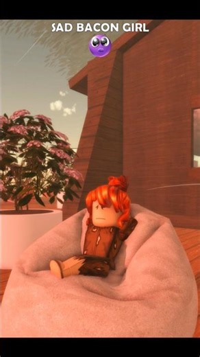 Sad Bacon Girl😭😨#roblox #shorts