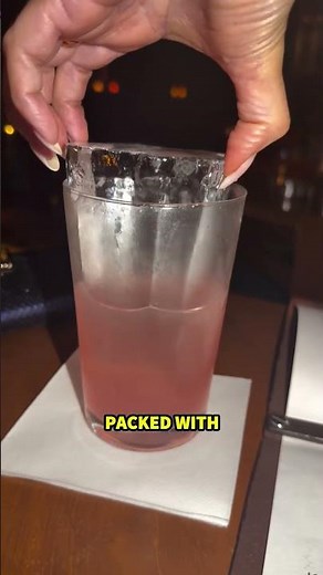 Why Do Restaurants Put So Much Ice? 🤯|| #viral
