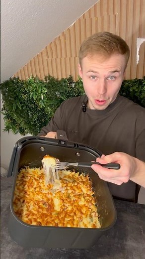 Super schnelles Käsespätzle Rezept aus dem Airfryer😍 #airfryer #cosori