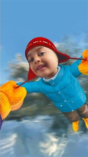 Hawa Mein Udti Amayra 😍👶 Cute & Funny Filter Moments