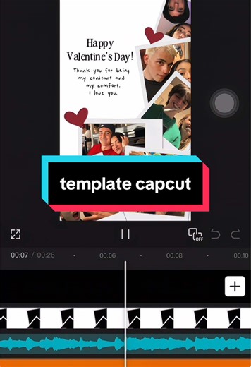 valentines day#fyp #pioneertemplate #capcutpioneer #vanila4you #CapCut