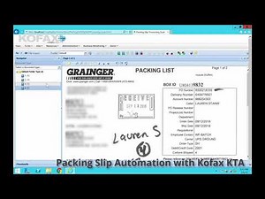 Watch the Demo: Packing Slip Automation with KTA
