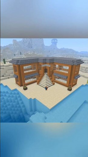 بناء بيت صحراوي أسطوري في ماين كرافت! 🔥🌵#ماين_كرافت #minecraft #shorts