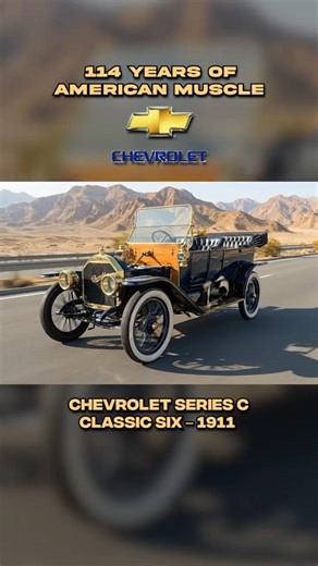 Chevrolet Evolution 1911–2025 | 114 Years of American Muscle in 60 Seconds #chevrolet #evolution
