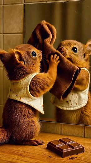 Tiny Talks | This squirrel broke the internet! 😂 Pure laugh-meme parody! From mirror cleaning to motorcycle starting – simply unbeatable! 👀 Which... | Instagram