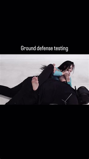 Testing ground defenses #selfdefense