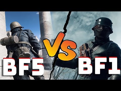 сравнение игр Battlefield 1 vs Battlefield V что лучше!? в 2024