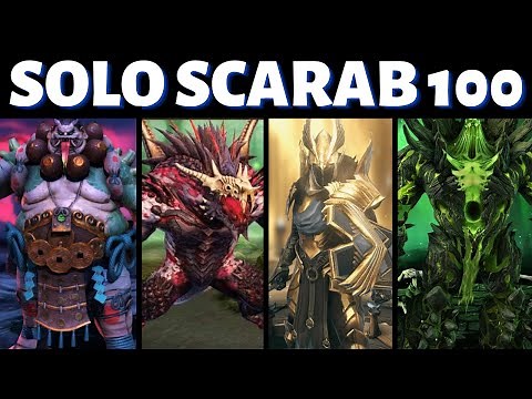 4 WAYS to SOLO SCARAB KING (ANY LEVEL) Vergis / Toragi / Urost / Skull Lord
