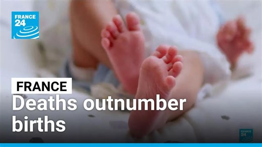 Deaths outnumber births in France • FRANCE 24 English - World News
