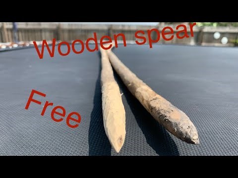 How to make a wooden survival spear