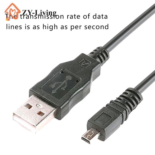 USB Data Cable Camera Data Pictures Video Sync Transfer Cables 8pin 150cm for Nikon Olympus Pentax Sanyo | Lazada PH