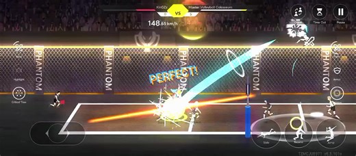 Isabel New Animation in Spike Volleyball Game