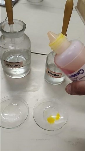 Methyl Orange colour in acid and base |Class 10 Science