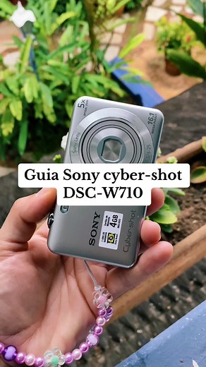 Guia de como mexer na Sony cyber-shot DSC-W710