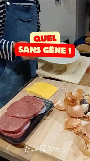 Quel sans gêne ! Mon mari fait des hamburgers #humour #sketch