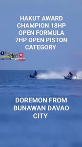 PARANG BALA 💪 HAKUT AWARD CHAMPION 18HP OPEN FORMULA AND 7HP OPEN PISTON CATEGORY TEAM DOREMON 🏆 TAGPOPONGAN ISLAND GARDEN CITY OF SAMAL BANGKARACE 2024 | Ghebheart Bangkarace TV