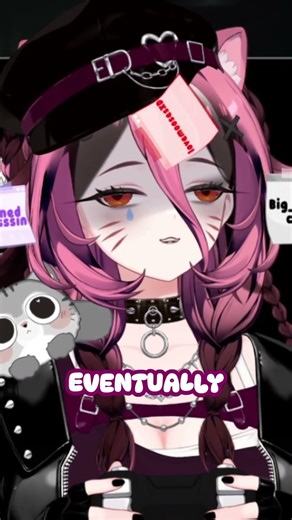 I entertain the earthlings #emo #vtuberclips