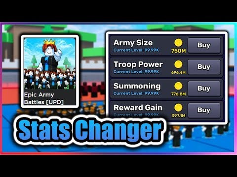 [💥OP] Epic Army Battles Script - Stats Changer