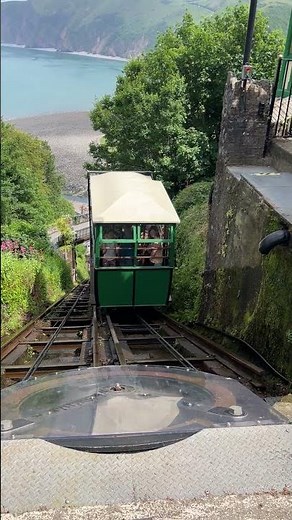 lynton and lynmouth cliff railway world's highest and steepest fully water-powered funicular railway