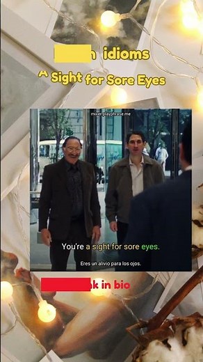 Learn Idiom A Sight for Sore Eyes #englishgrammar #idiom #idiomas