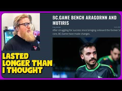 fl0m Reacts to S1mple's Team Bench aragornN & MUTiRiS