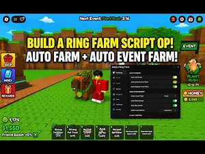 Build A Ring Farm SCRIPT | FULL AUTO FARM + AUTO EVENT WORL + NO KEY | ROBLOX 2026