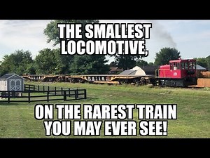 The rarest train with the smallest locomotive you may have ever seen, plus some CSX action too!