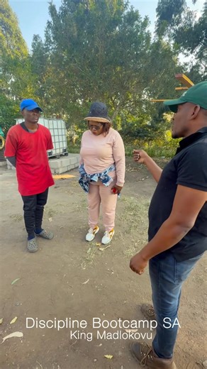 Discipline Bootcamp SA ritual as the intake is ready to go home. | Discipline Bootcamp SA