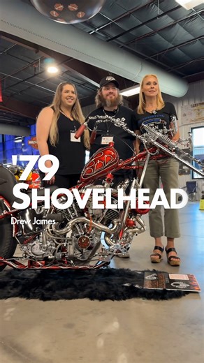 Closer look at the OCC Invitational Builder’s Choice winner. Drew James’ ’79 Shovelhead is loaded with detail—from the hand-twisted handlebars to the engraved controls, every inch shows why this build took the top spot. 🔥🏍️ #LawFran #FranHaaschLawGroup #OCCInvitational #BertBarracuda #Shovelhead #CustomMotorcycle #OCCRoadHouse | Fran Haasch Law Group Accident & Injury Lawyers