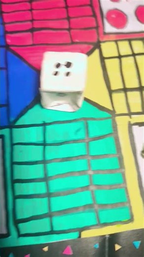🖍️ homemade ✂️ ludo 🖍️✂️😊😄🎲