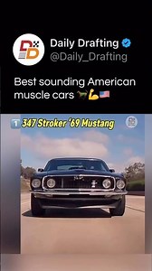 Top 5 Best-Sounding American Muscle Cars 🇺🇸🔥