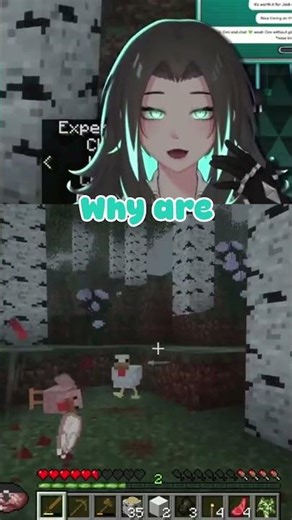 When Minecraft Chickens FIGHT BACK!? #vtuber #vfleet