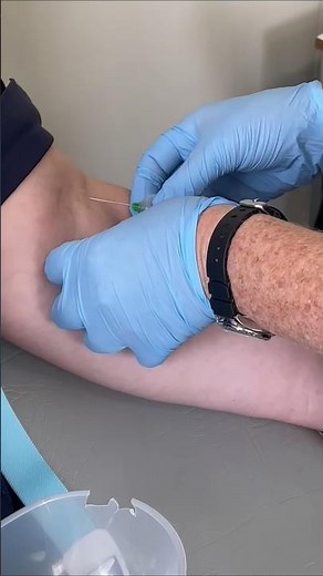 Phlebotomy Procedure Explained in 15 Seconds | Venipuncture Basics #shorts