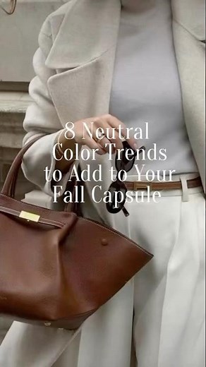 8 Neutral Color Trends for Fall