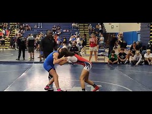 FINAL: 2022 USA Florida state girl's freestyle wrestling championship. #106.