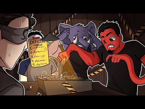 BOMB SQUAD! | Hand Simulator Funny Moments (w/ H2O Delirious, Ohmwrecker, & Gorillaphent))