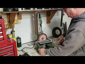 Harbor Freight Benchtop Belt Sander Review
