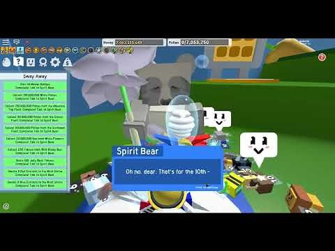 10th Spirit Bear Quest and the *Spirit Petal* - Roblox Bee Swarm Simulator