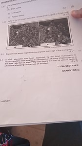 3.3.1 Give an example of vector data from:(a) Point feature(b... | Filo