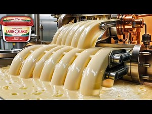How Butter Is Made in a Factory | Step-by-Step Process 🧈
