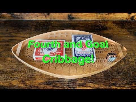Fourth and Goal Cribbage Boards