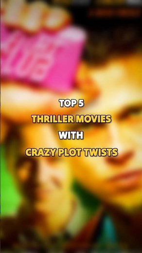 Top 5 Thriller Movies With Insane Plot Twists 🤯 (IMDb Rated)