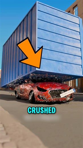 A Shipping Container Crushed Their Car 😨
